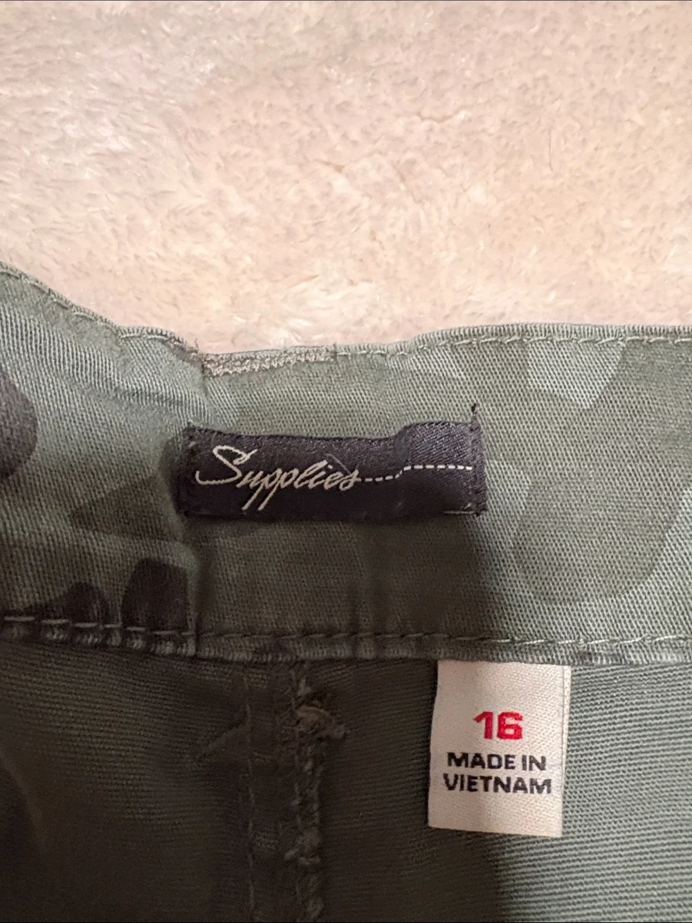 supplies classic camo